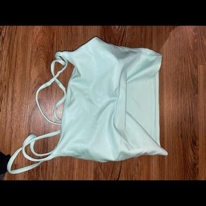 Carbon 38 crop top/sports bra